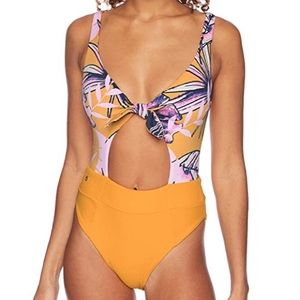 NWT Maaji Maracuja Sherbert Reversible Swimsuit M